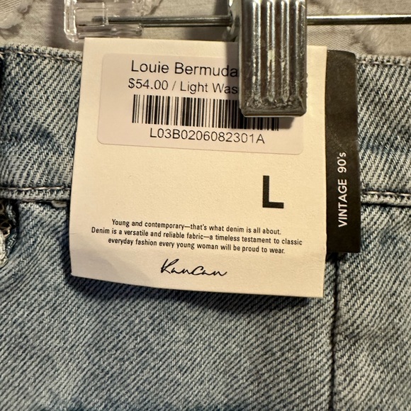 🆕🆕 KanCan carpenter Bermuda shorts size large. - Picture 3 of 6